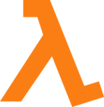 The logo of AWS Lambda